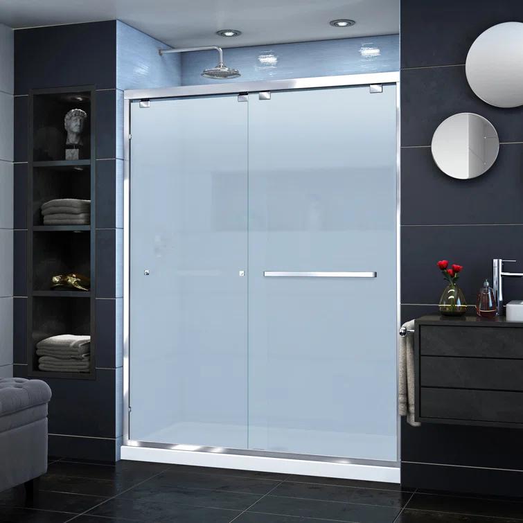 Encore 56" W x 76" H Bypass Shower Door with ClearMax™ Technology