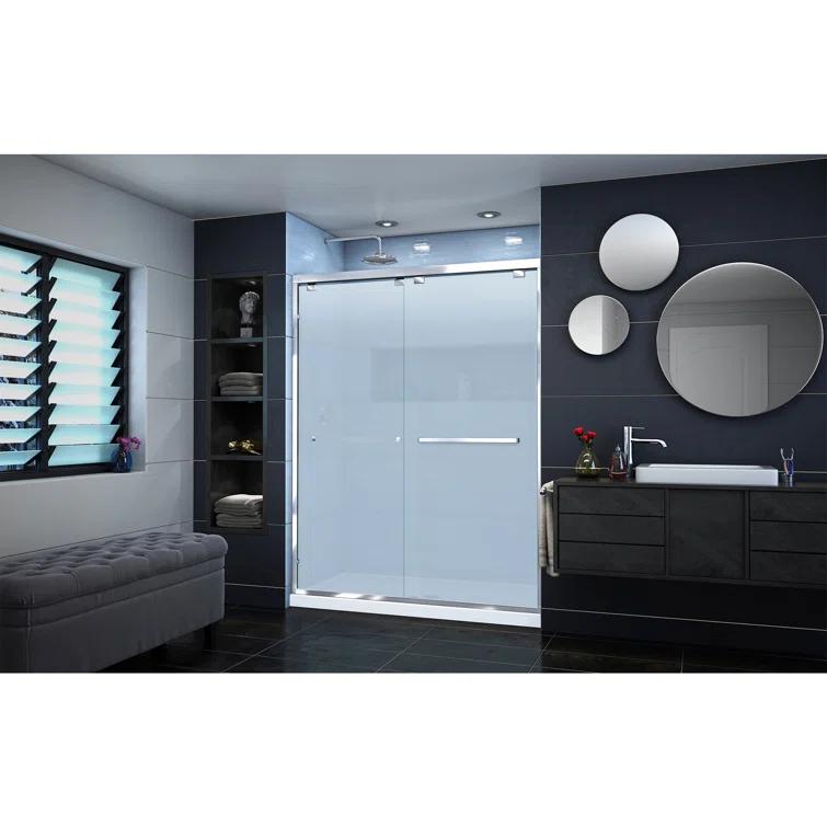 Encore 56" W x 76" H Bypass Shower Door with ClearMax™ Technology