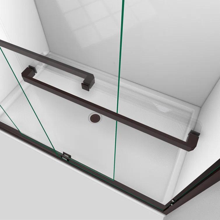 Encore 44" W x 76" Frameless Shower Door with ClearMax Technology