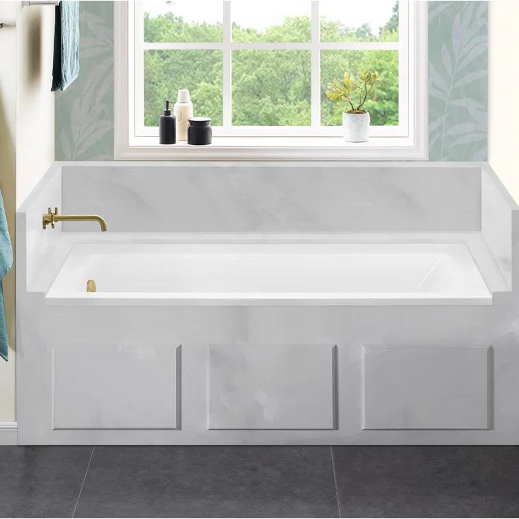Voltaire 54" x 30" Alcove Bathtub with Apron