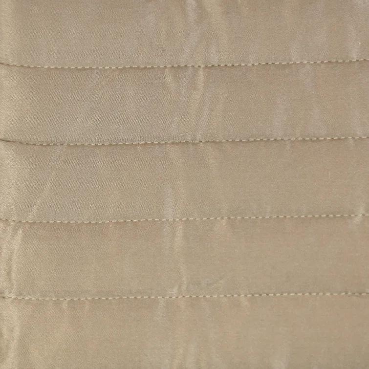 Quilted Silk Channel Coverlet