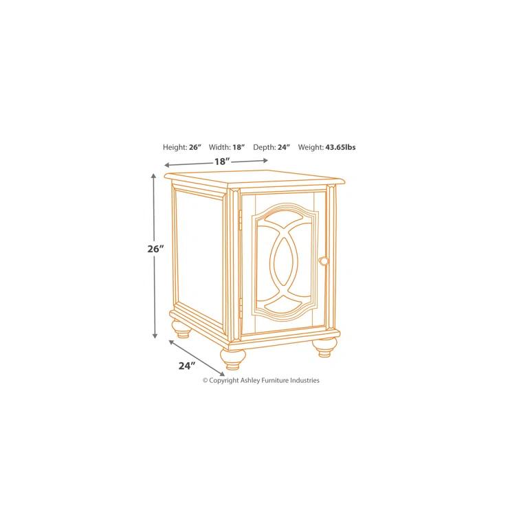 End Table with Storage