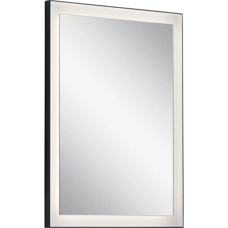84167-Elan Lighting-Ryame - 23.5 Inch LED Mirror-Matte Black Finish