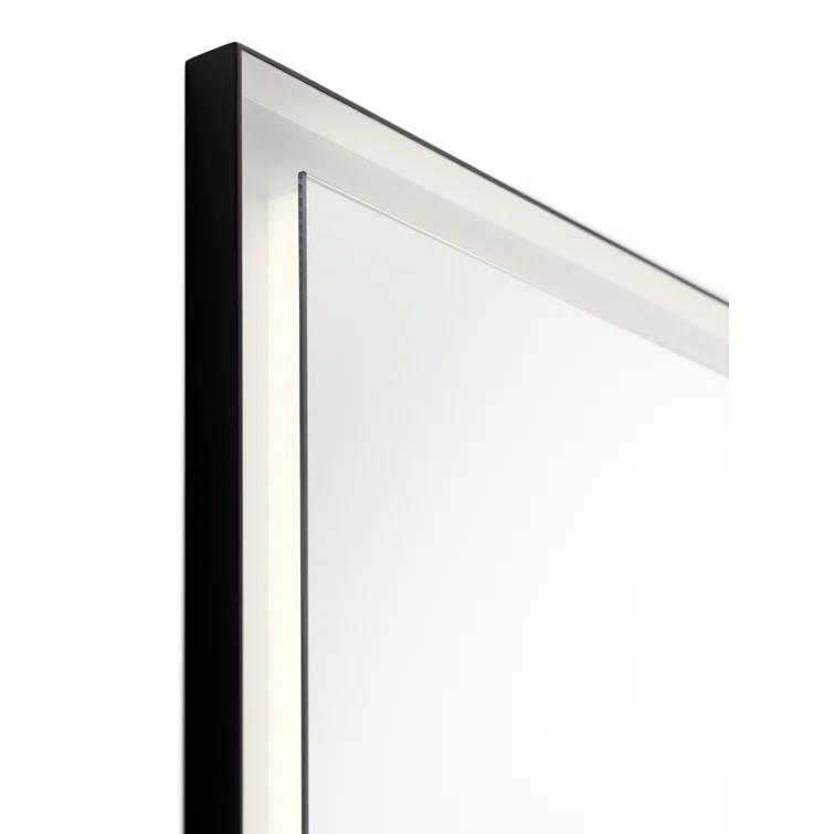 84167-Elan Lighting-Ryame - 23.5 Inch LED Mirror-Matte Black Finish