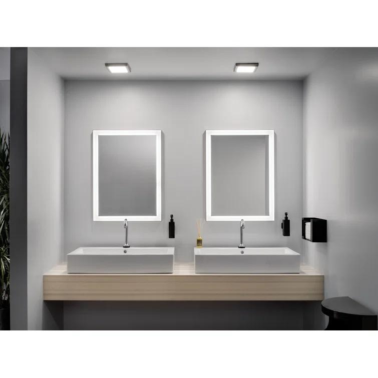 Elan Lighting - Ryame - 23.5 Inch LED Mirror-Matte Silver Finish - Elan Lighting