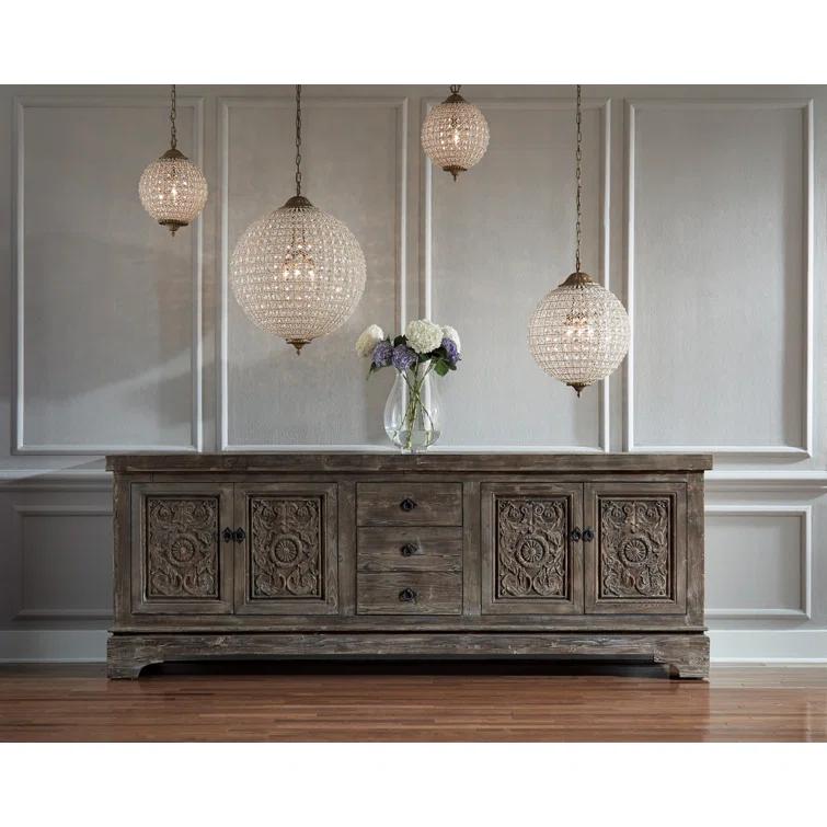 Cimberleigh 3 - Light Single Globe Chandelier