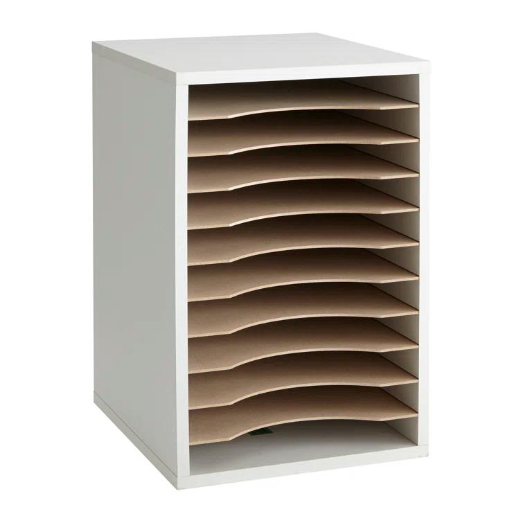 Literature Desktop Organizer With 11 Compartments