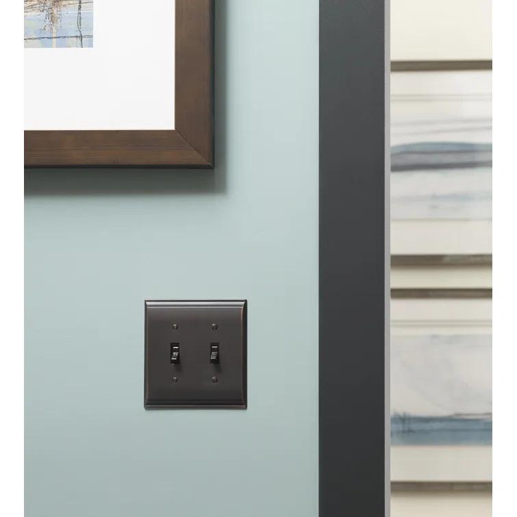 Candler 2-Gang Toggle Light Switch Wall Plate