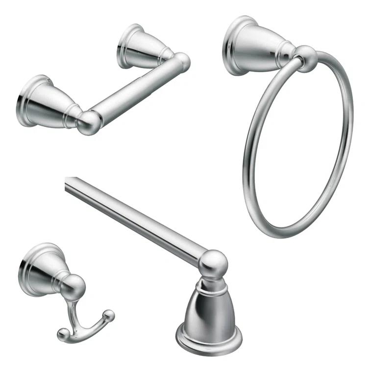 Brantford 4 Piece Bathroom Hardware Set