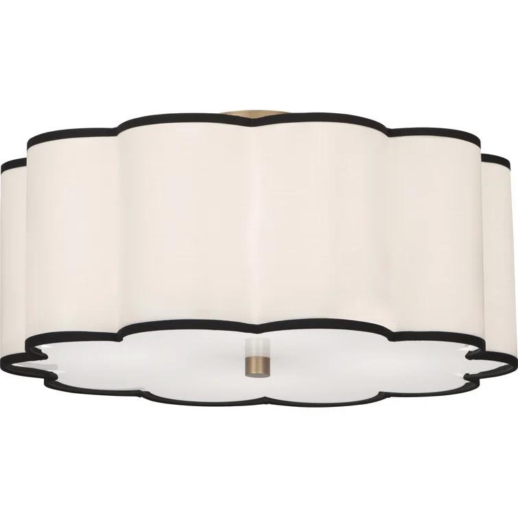 Tess Scalloped Flush Mount (16"-24")