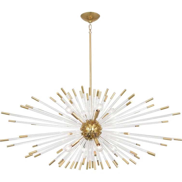 Robert Abbey Andromeda 8 - Light Dimmable Sputnik Sphere Chandelier