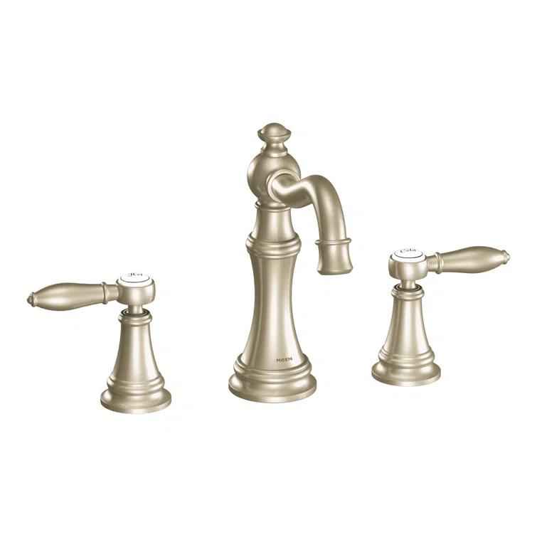 Weymouth Widespread Bathroom Faucet with Drain Assembly