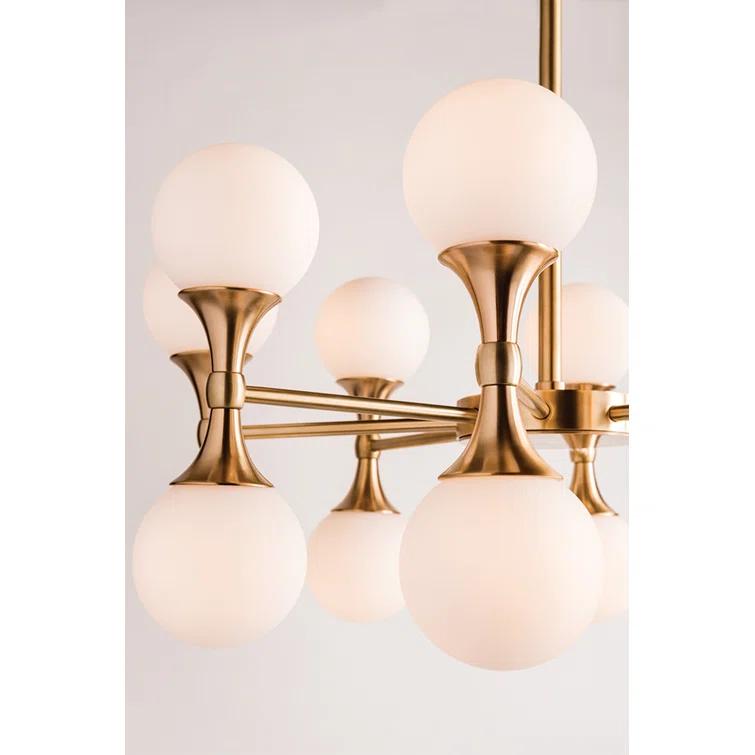Hudson Valley Lighting 3316 Astoria 16 Light 27" Wide Led Chandelier - Brass