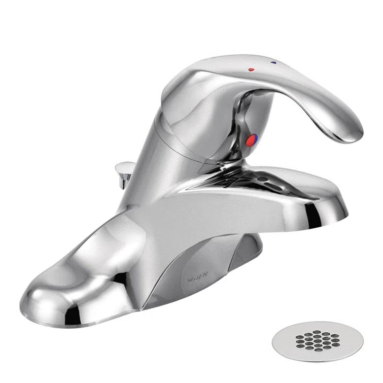 M-Bition Centerset Bathroom Faucet with Drain Assembly