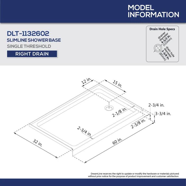 Infinity-Z 60" W x 74.75" H Framed Sliding Shower Kit