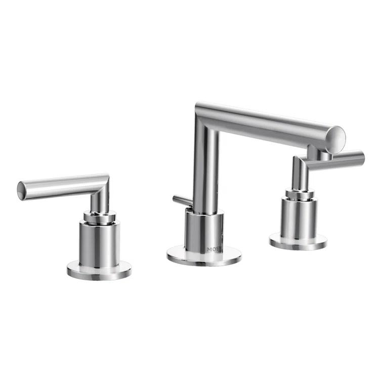 Arris Widespread Bathroom Faucet with Drain Assembly