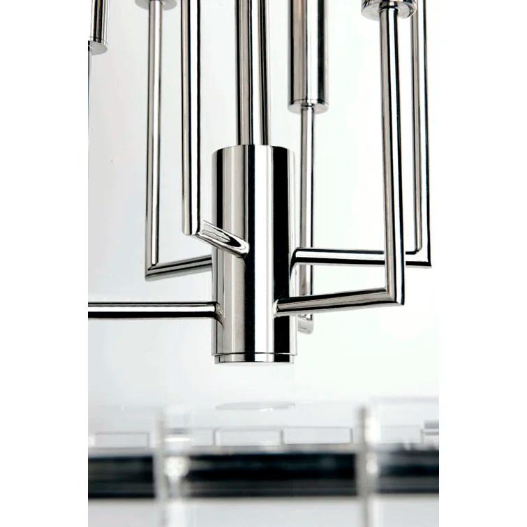 Alpine 6 - Light Square / Rectangle Chandelier