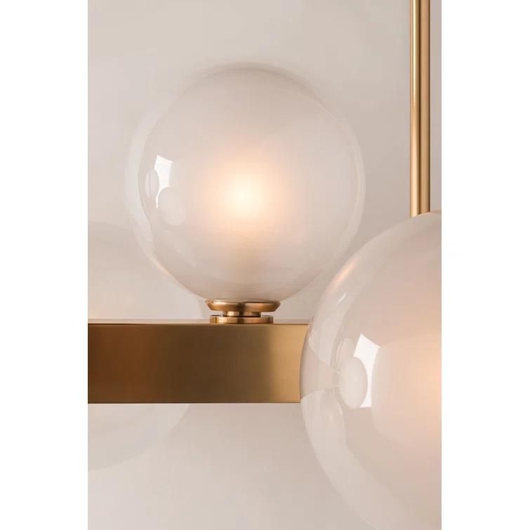 Mini Hinsdale 12 - Light Dimmable LED Linear Chandelier