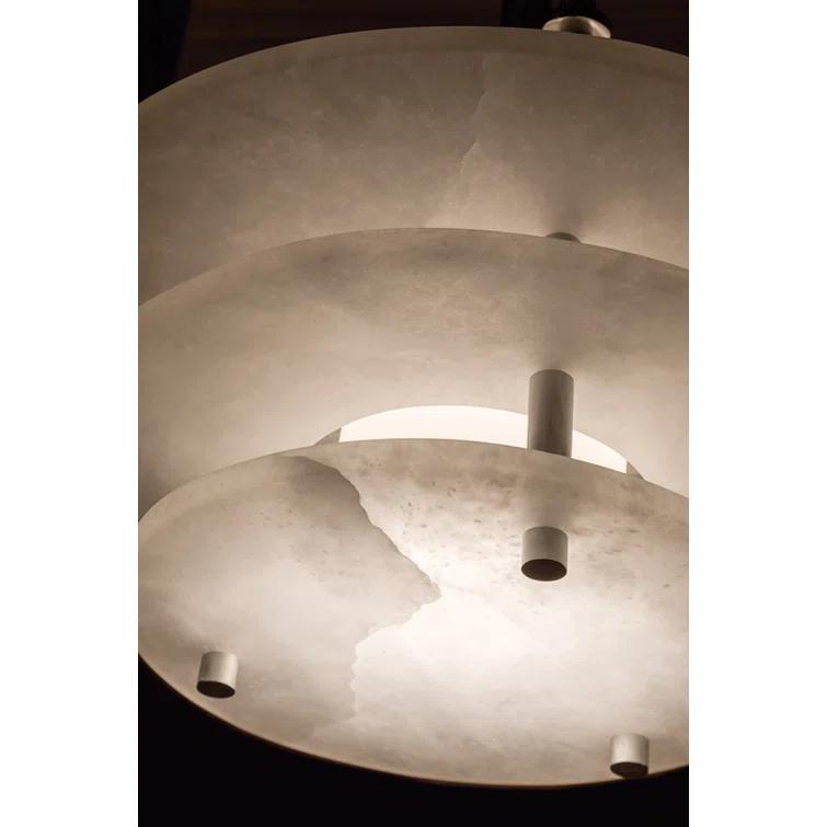 Hudson Valley Lighting 9012F Gatsby 1 Light 12" Wide Integrated Led Semi-Flush Ceiling