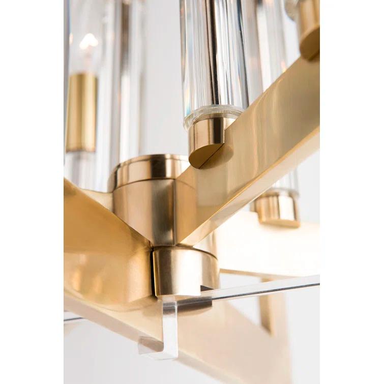 Wellington 8 - Light Dimmable Geometric Chandelier