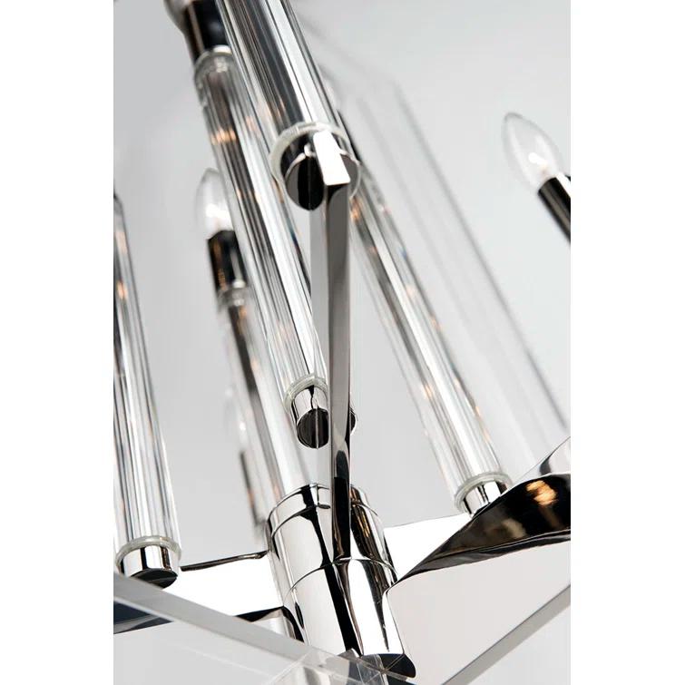 Wellington 8 - Light Dimmable Geometric Chandelier