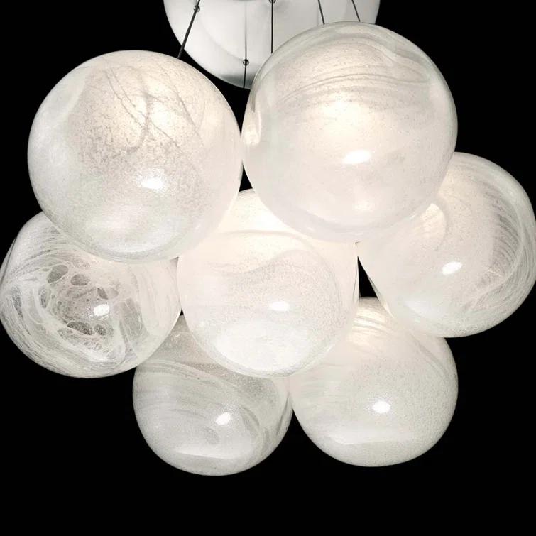 Cosmic 7 - Light Dimmable Globe Chandelier