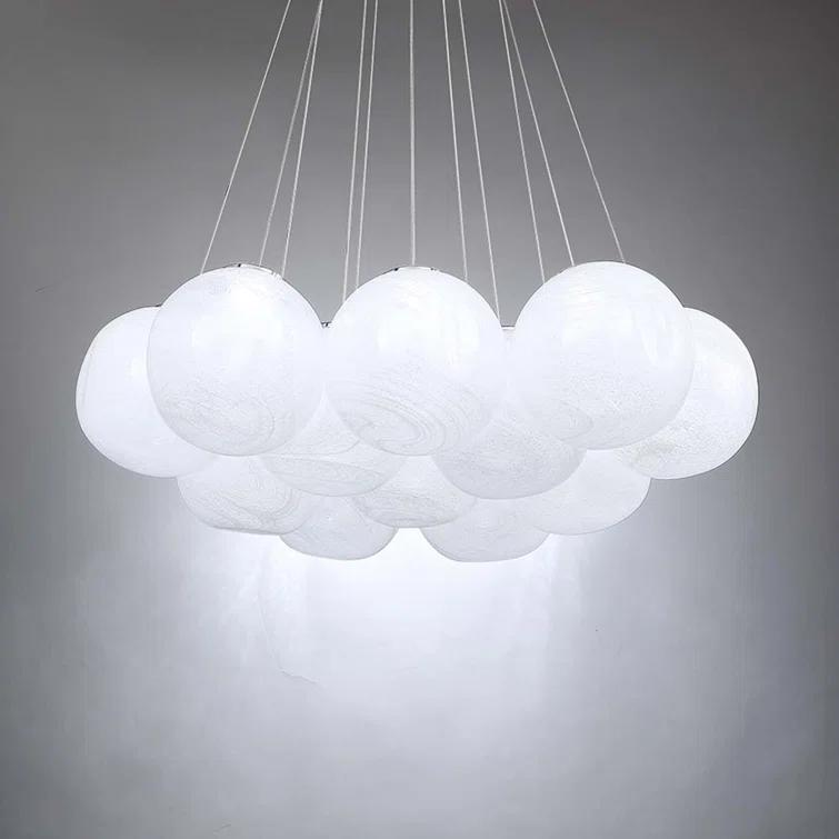 Cosmic 12 - Light Dimmable Globe Chandelier