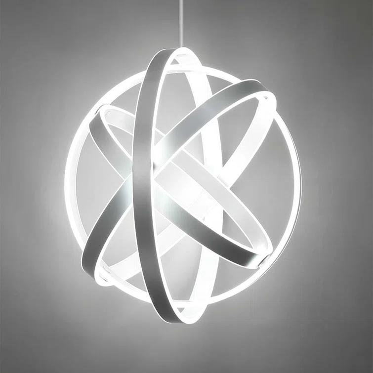 Kinetic Dimmable LED Globe Chandelier