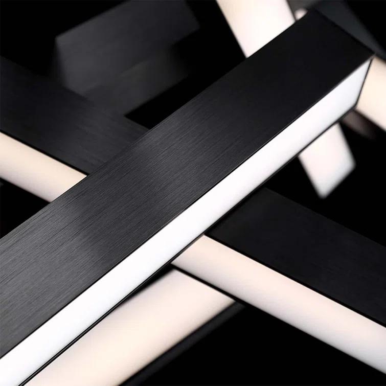 Modern Forms Chaos 12 - Light Dimmable Sputnik Modern Linear Chandelier