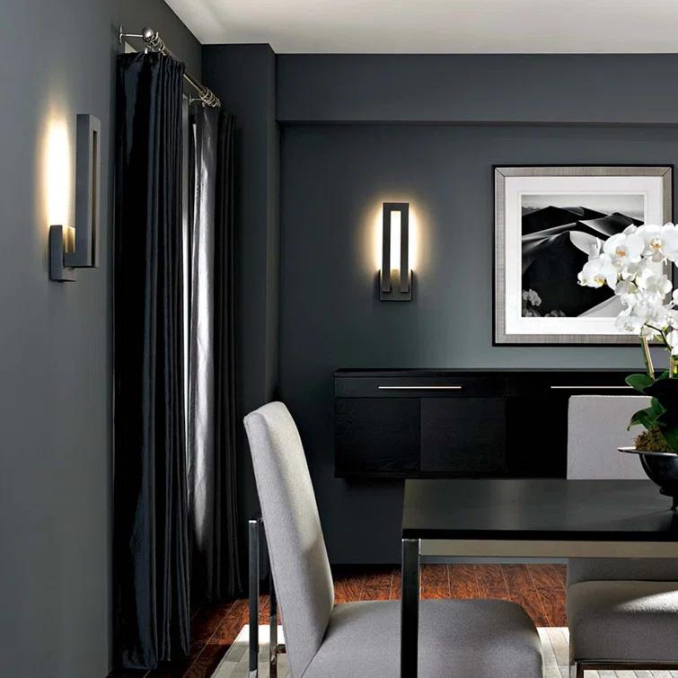 Forq 2 Light Novelty Outdoor Aluminum Wall Light