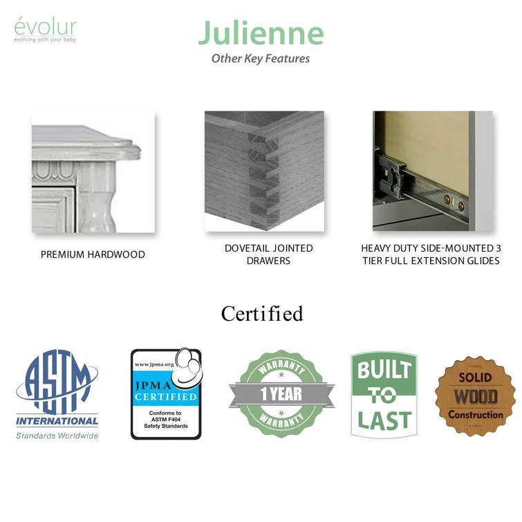 Julienne Kids 6 - Drawer Dresser