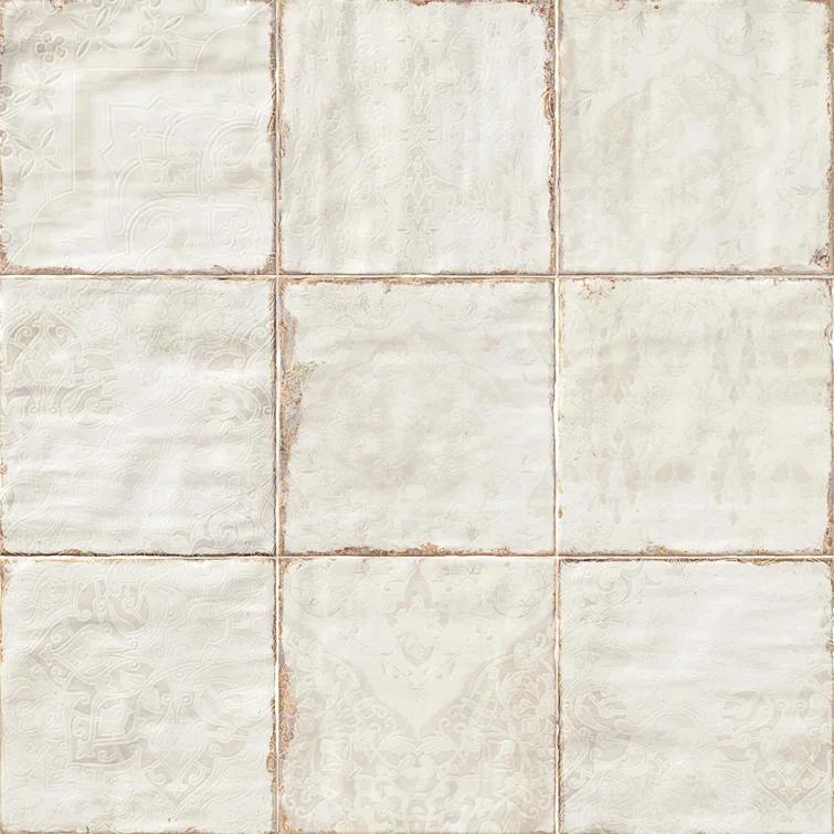 Angela Harris Harbour Tirreno Décor 8" x 8" Ceramic Floor and Wall Tile