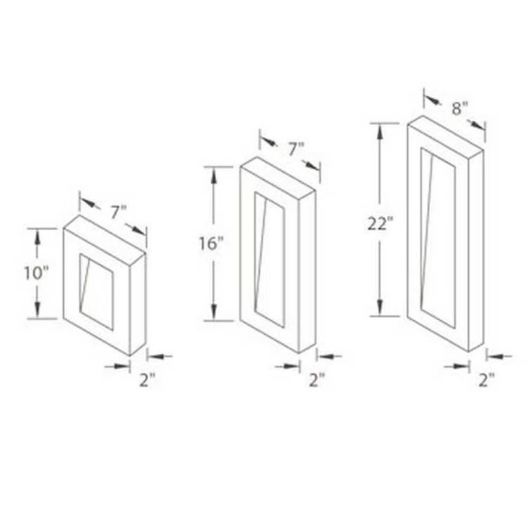 Modern Forms Urban Aluminum LED Wall Light