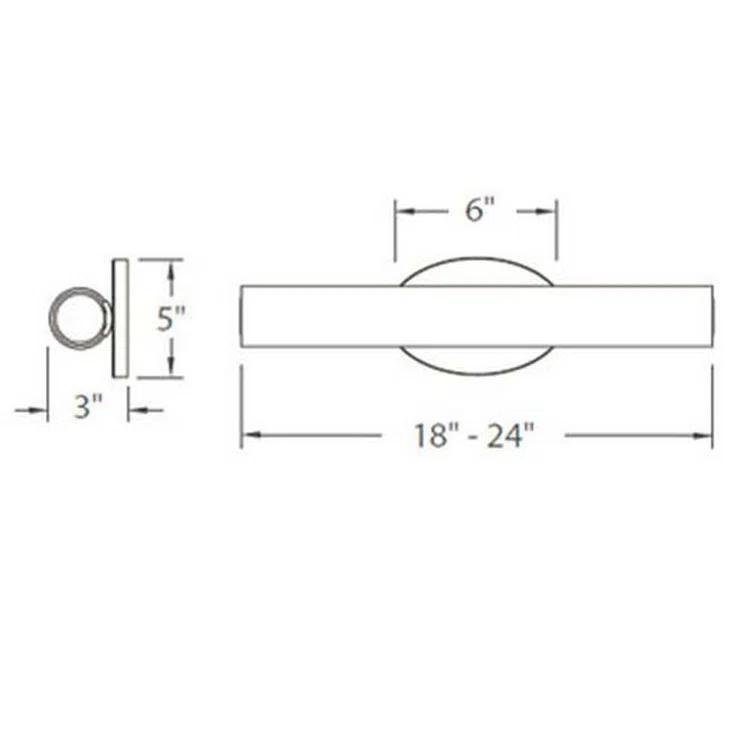 Modern Forms Loft Dimmable LED Bath Bar