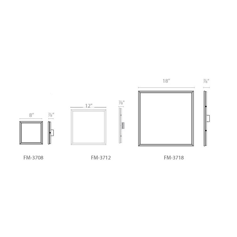 Neo Glass LED Flush Mount