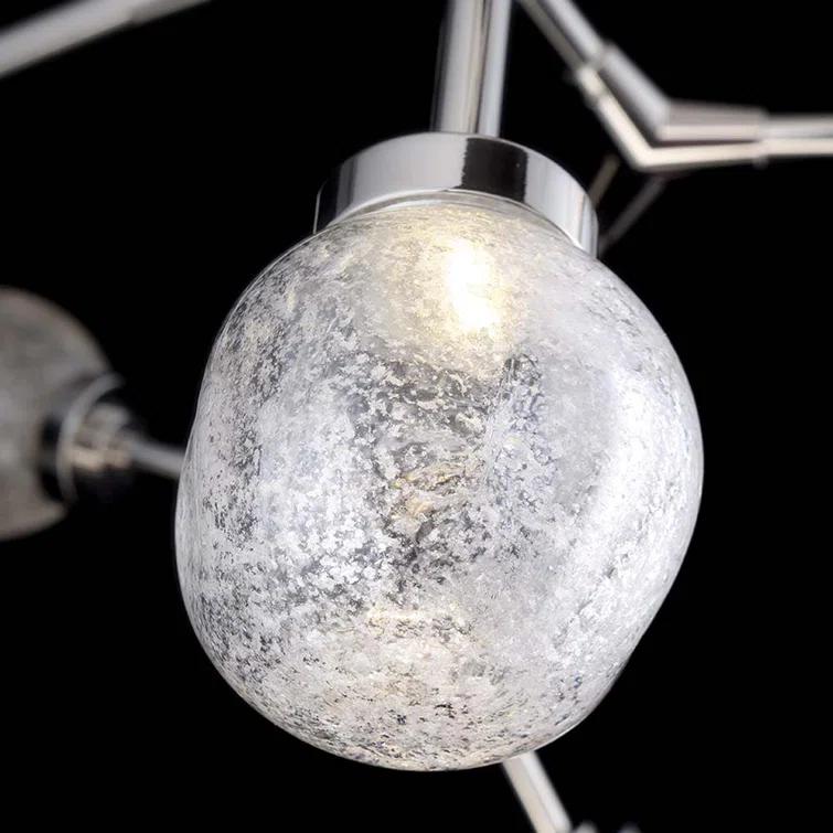 Modern Forms Catalyst 8 - Light Dimmable LED Sputnik Modern Linear Chandelier