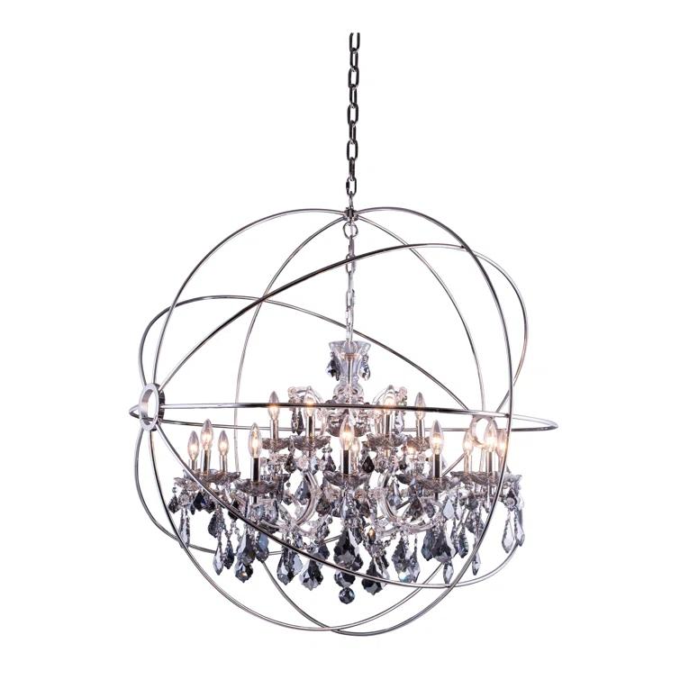 Willa Arlo™ Interiors Svante 18 - Light Dimmable Globe Chandelier