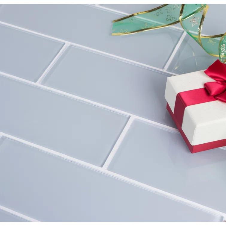 Premium 4" x 12" Glass Subway Tile