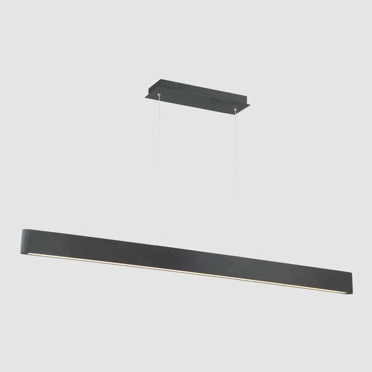 WAC Lighting Volo 54" LED 3000K Contemporary Aluminum Pendant in Black