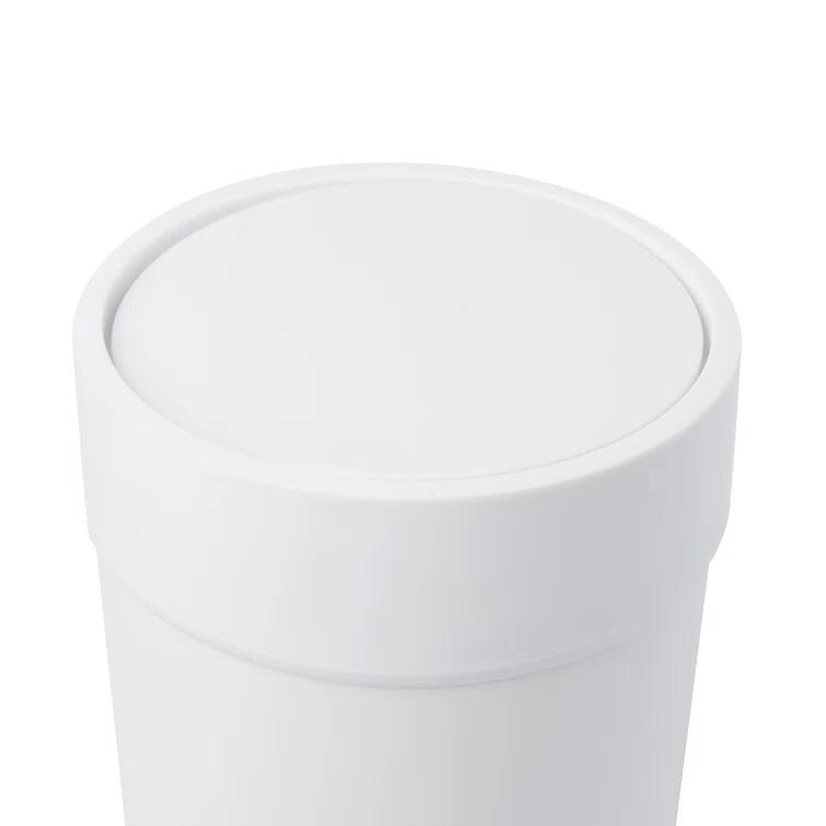 Touch Lidded Waste Can