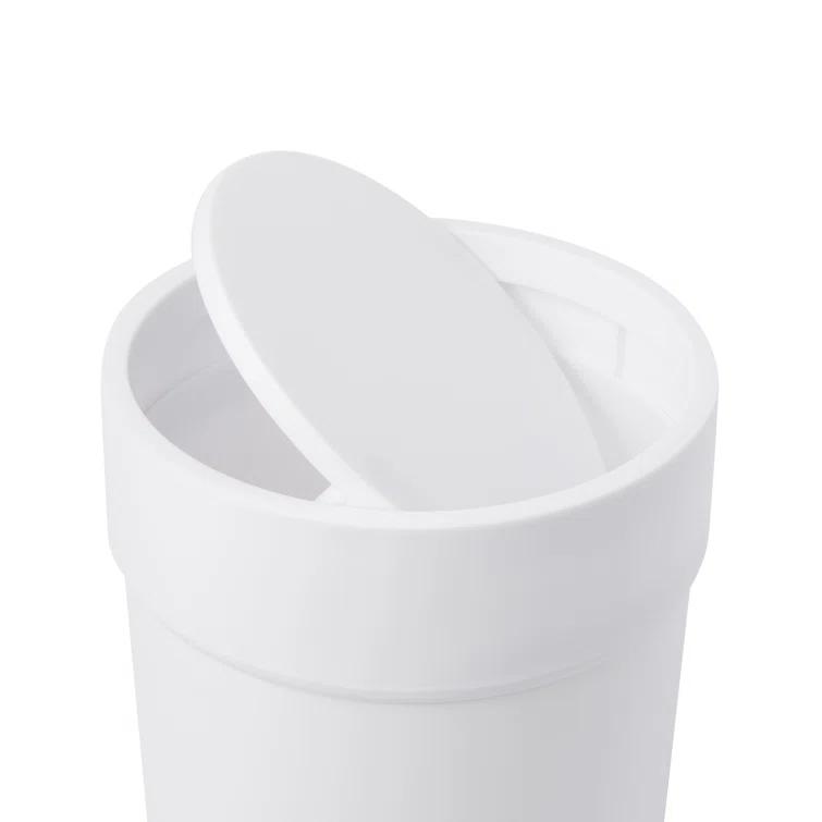 Touch Lidded Waste Can