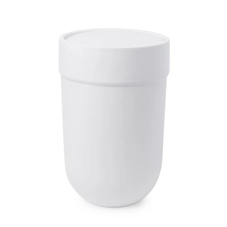 Touch Lidded Waste Can