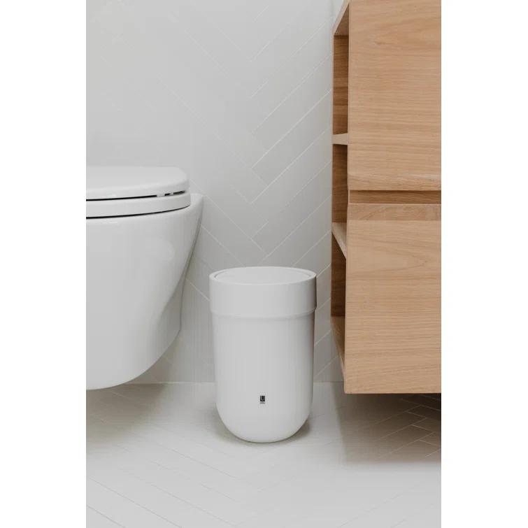 Touch Lidded Waste Can