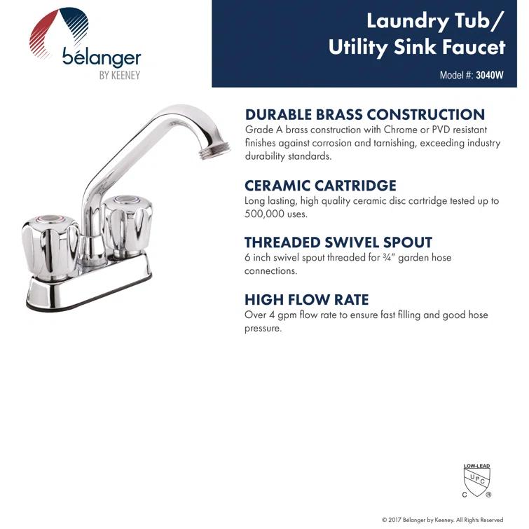 Bélanger Centerset Laundry Faucet