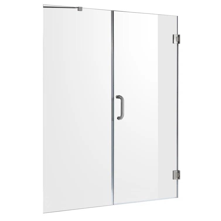 Consort 72" H Hinged Frameless Shower Door