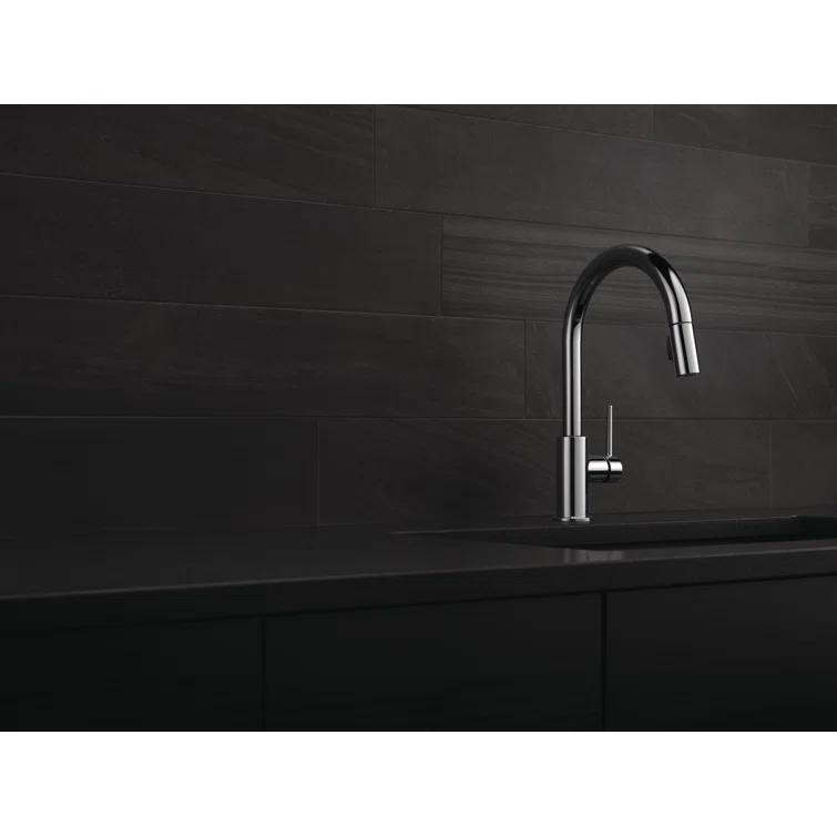 Trinsic Pull Down Sprayer Kitchen Sink Faucet, Single Handle Kitchen Faucet