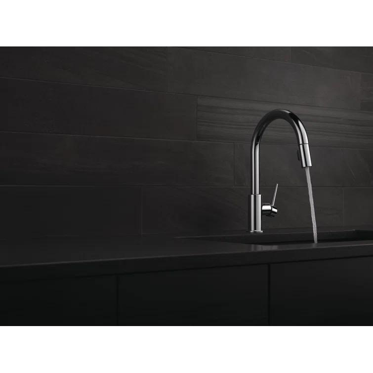 Trinsic Pull Down Sprayer Kitchen Sink Faucet, Single Handle Kitchen Faucet