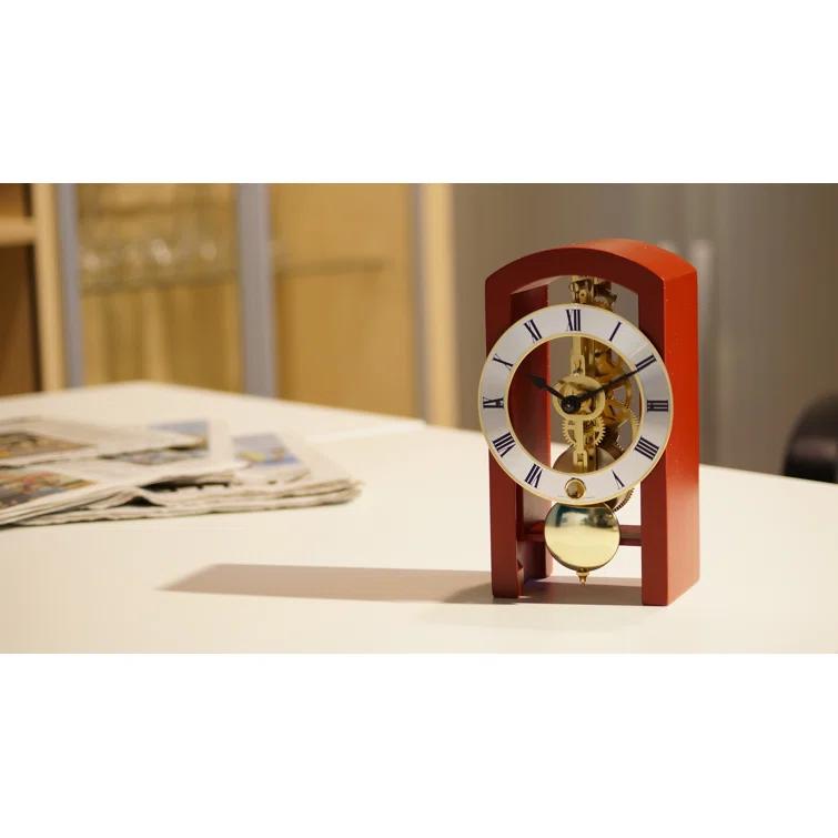 Modern clock with 14 day running time from Hermle