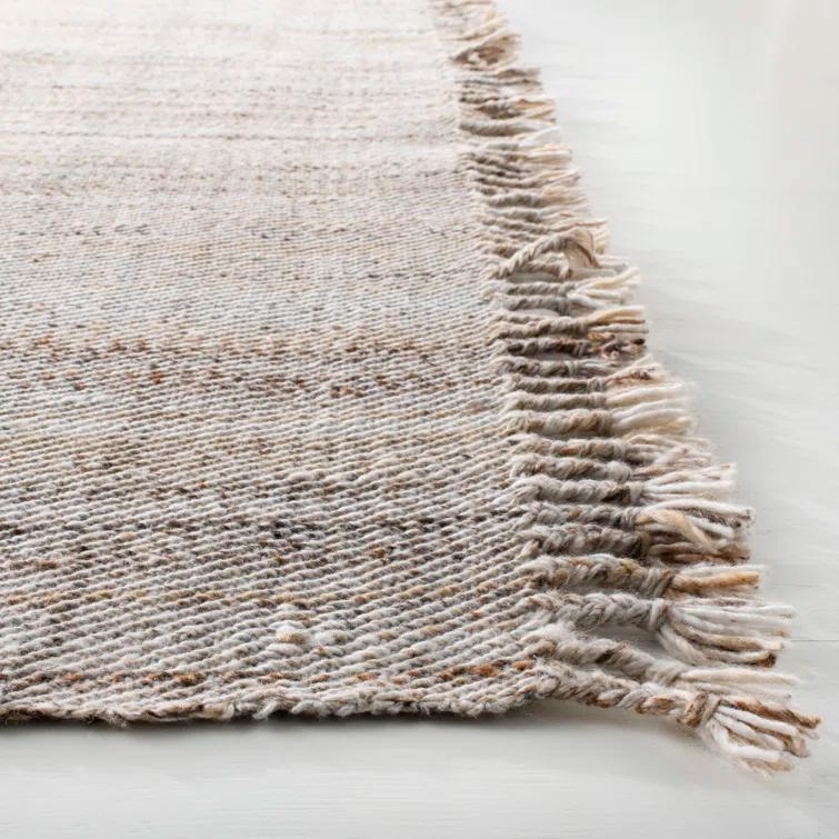 Jahi Lauren Ralph Lauren Hand Loomed 80% Pet Yarn, 20% Cotton Plaid Rug