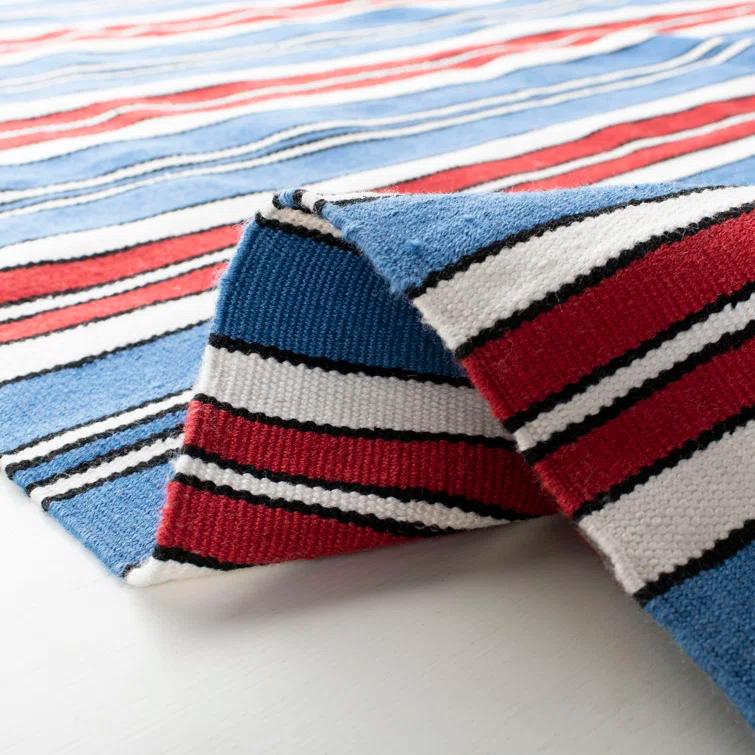Leopold Lauren Ralph Lauren Flat Weave Performance Striped Rug